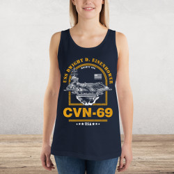 CVN-69 USS Dwight D Eisenhower Aircraft Carrier Tank Top