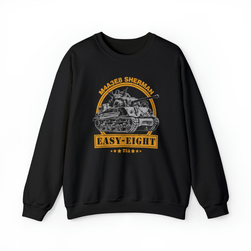 M4A3E8 Sherman Easy-Eight WW2 Tank Sweatshirt