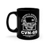 USS Dwight D Eisenhower Aircraft Carrier Mug (11oz)