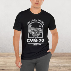 USS Carl Vinson Aircraft Carrier T-Shirt