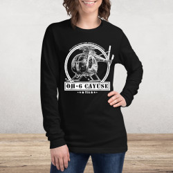 OH-6 Cayuse "Loach" Light Observation Helicopter Long Sleeve Tee