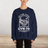 USS Carl Vinson Aircraft Carrier Sweatshirt