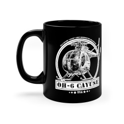 OH-6 Cayuse "Loach" Light Observation Helicopter Mug (11oz)