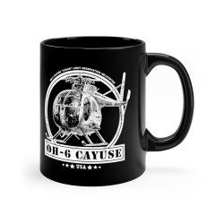 OH-6 Cayuse "Loach" Light Observation Helicopter Mug (11oz)