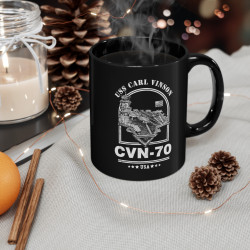 USS Carl Vinson Aircraft Carrier Mug (11oz)