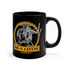 OH-6 Cayuse "Loach" Helicopter Mug (11oz)