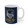 CVN-70 USS Carl Vinson Aircraft Carrier Mug (11oz)