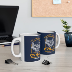 CVN-70 USS Carl Vinson Aircraft Carrier Mug (11oz)