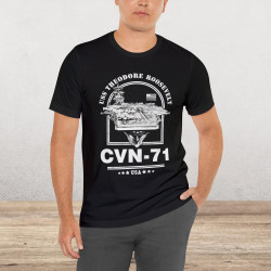 USS Theodore Roosevelt Aircraft Carrier T-Shirt