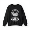 USS Theodore Roosevelt Aircraft Carrier Sweatshirt