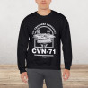 USS Theodore Roosevelt Aircraft Carrier Sweatshirt