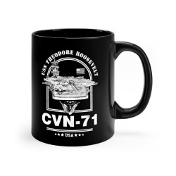 USS Theodore Roosevelt Aircraft Carrier Mug (11oz)