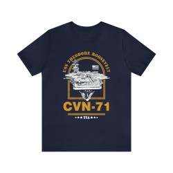 CVN-71 USS Theodore Roosevelt Aircraft Carrier T-Shirt