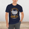 CVN-71 USS Theodore Roosevelt Aircraft Carrier T-Shirt