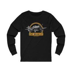 F8F Bearcat WW2 Fighter Aircraft Long Sleeve Tee