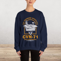 CVN-71 USS Theodore Roosevelt Aircraft Carrier Sweatshirt