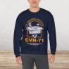 CVN-71 USS Theodore Roosevelt Aircraft Carrier Sweatshirt