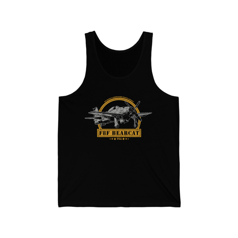 F8F Bearcat WW2 Fighter Aircraft Tank Top