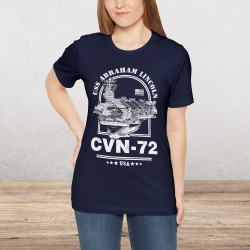 USS Abraham Lincoln Aircraft Carrier T-Shirt