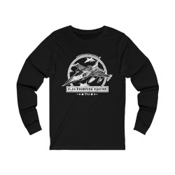 F-16 Fighting Falcon Aircraft Long Sleeve Tee