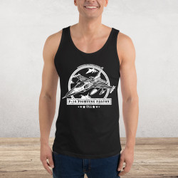 F-16 Fighting Falcon Aircraft Tank Top