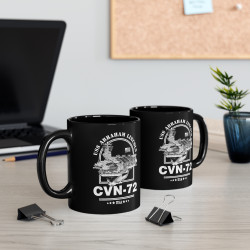 USS Abraham Lincoln Aircraft Carrier Mug (11oz)