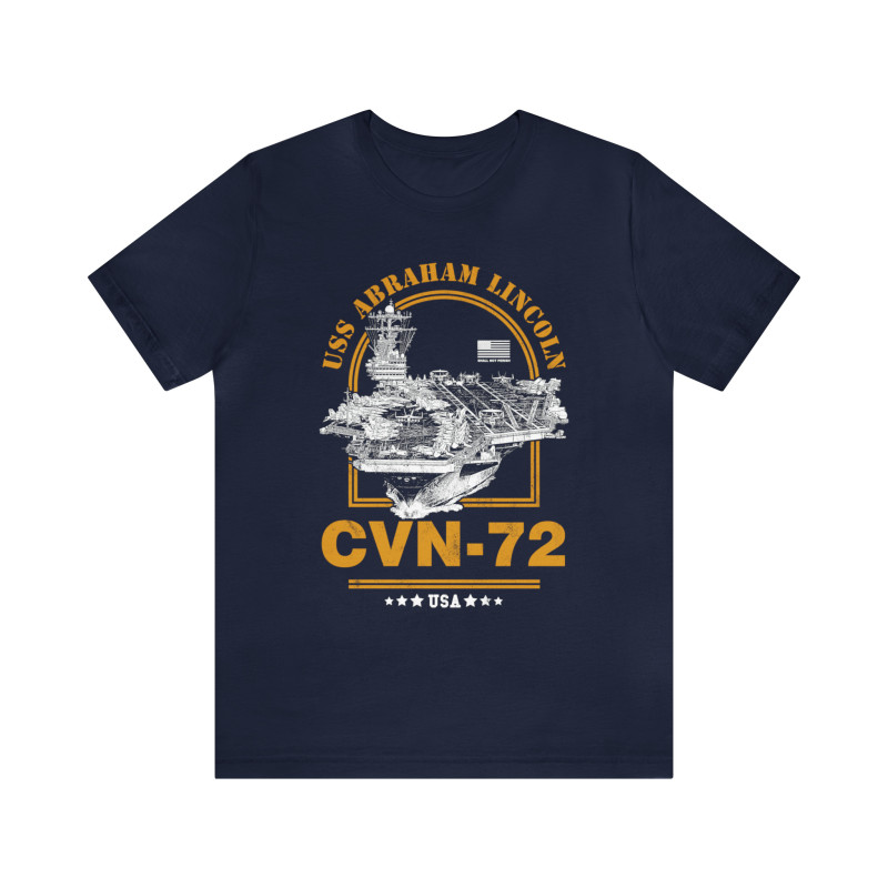 CVN-72 USS Abraham Lincoln Aircraft Carrier T-Shirt