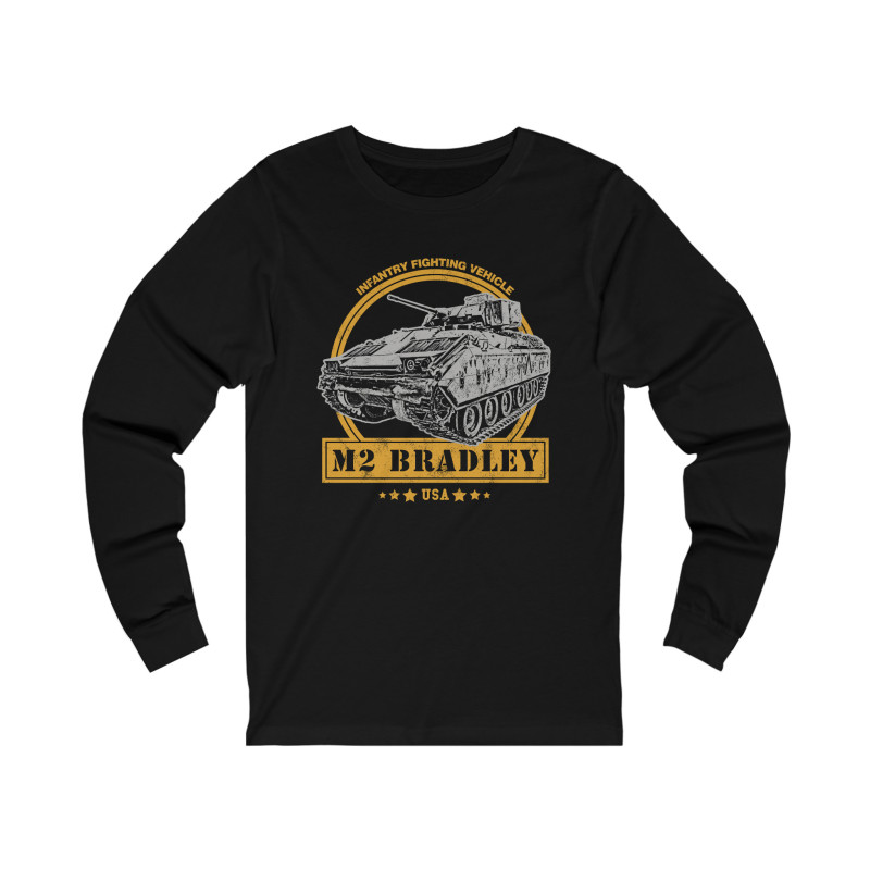 M2 Bradley IFV - Infantry Vehicle Long Sleeve Tee