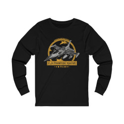 F-16 Fighting Falcon Multirole Fighter Aircraft Long Sleeve Tee