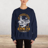 CVN-72 USS Abraham Lincoln Aircraft Carrier Sweatshirt