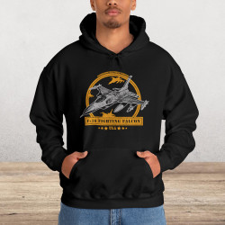 F-16 Fighting Falcon Multirole Fighter Aircraft Hoodie