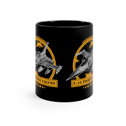 F-16 Fighting Falcon Multirole Fighter Aircraft Mug (11oz)