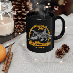 F-16 Fighting Falcon Multirole Fighter Aircraft Mug (11oz)