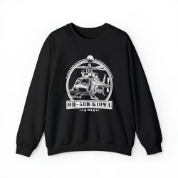 OH-58D Kiowa Helicopter Sweatshirt