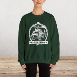 OH-58D Kiowa Helicopter Sweatshirt