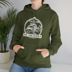 OH-58D Kiowa Helicopter Hoodie