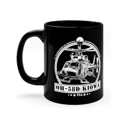 OH-58D Kiowa Helicopter Mug (11oz)