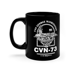 USS George Washington Aircraft Carrier Mug (11oz)