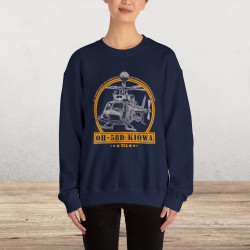 OH-58D Kiowa Warrior Helicopter Sweatshirt