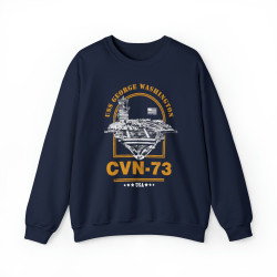 CVN-73 USS George Washington Aircraft Carrier Sweatshirt