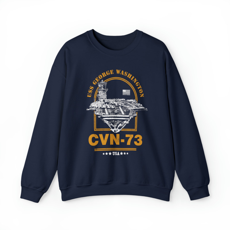 CVN-73 USS George Washington Aircraft Carrier Sweatshirt