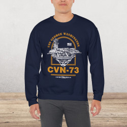 CVN-73 USS George Washington Aircraft Carrier Sweatshirt