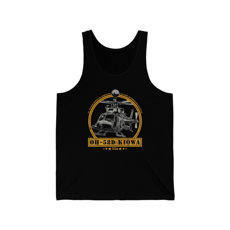 OH-58D Kiowa Warrior Helicopter Tank Top