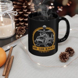 OH-58D Kiowa Warrior Helicopter Mug (11oz)