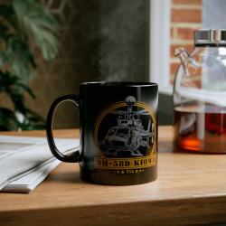 OH-58D Kiowa Warrior Helicopter Mug (11oz)