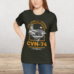 CVN-74 USS John C Stennis Aircraft Carrier T-Shirt