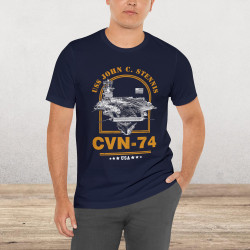 CVN-74 USS John C Stennis Aircraft Carrier T-Shirt