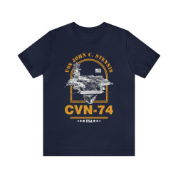 CVN-74 USS John C Stennis Aircraft Carrier T-Shirt