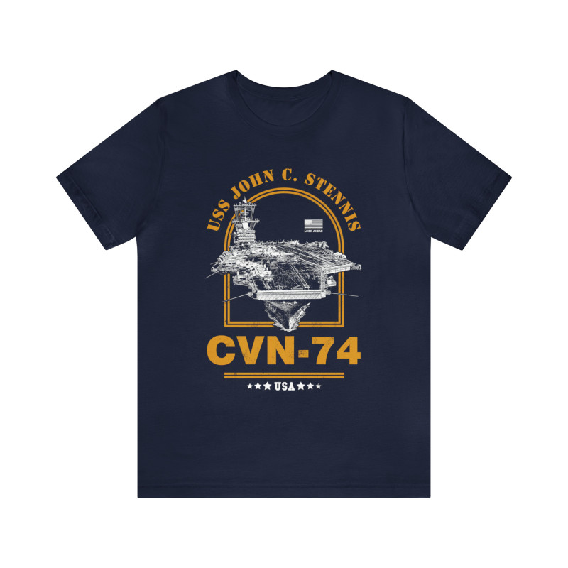 CVN-74 USS John C Stennis Aircraft Carrier T-Shirt