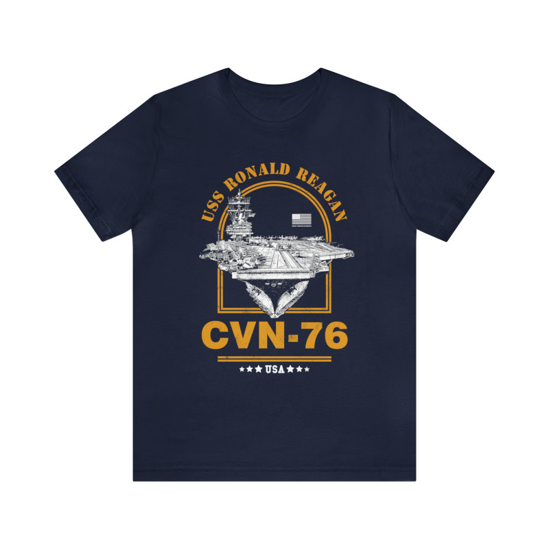 CVN-76 USS Ronald Reagan Aircraft Carrier T-Shirt